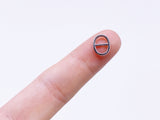 B146 Oval Shape 8×10mm Mini Metal Buckles Doll Sewing Supplies Doll Clothes Craft Notions