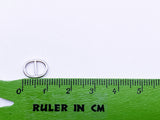 B146 Oval Shape 8×10mm Mini Metal Buckles Doll Sewing Supplies Doll Clothes Craft Notions