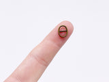 B146 Oval Shape 8×10mm Mini Metal Buckles Doll Sewing Supplies Doll Clothes Craft Notions