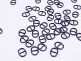 B146 Oval Shape 8×10mm Mini Metal Buckles Doll Sewing Supplies Doll Clothes Craft Notions