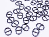 B146 Oval Shape 8×10mm Mini Metal Buckles Doll Sewing Supplies Doll Clothes Craft Notions