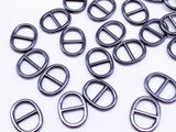B146 Oval Shape 8×10mm Mini Metal Buckles Doll Sewing Supplies Doll Clothes Craft Notions