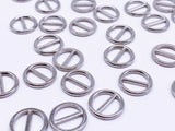 B147 Round Shape Mini Metal Buckles Doll Sewing Supplies Doll Clothes Craft For 12" Fashion Dolls Like FR PP Blythe BJD