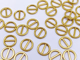 B147 Round Shape Mini Metal Buckles Doll Sewing Supplies Doll Clothes Craft For 12" Fashion Dolls Like FR PP Blythe BJD