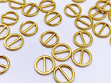 B147 Round Shape Mini Metal Buckles Doll Sewing Supplies Doll Clothes Craft For 12" Fashion Dolls Like FR PP Blythe BJD