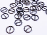 B147 Round Shape Mini Metal Buckles Doll Sewing Supplies Doll Clothes Craft For 12" Fashion Dolls Like FR PP Blythe BJD