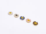 B154 Daisy Flower 8mm Doll  Buttons Sewing Craft Doll Clothes Making Sewing Supply