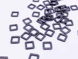 B155 Square 6×6/8×8mm Tiny Mini Buckles Connector Doll Sewing Doll Craft Supply Doll Clothes Making