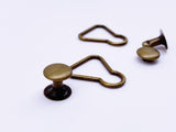 B159 Bronze/Gold/Silver/Dark Gun Color 13.5×15mm Mini Overall Buckles For 18" Dolls Like American Girl Doll Sewing Craft