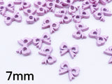 B162 Cute Bow Shape 7mm  Buttons Micro Mini Buttons Tiny Buttons Doll Buttons Doll Sewing Craft Supplies