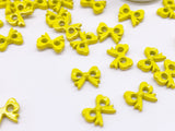 B162 Cute Bow Shape 7mm  Buttons Micro Mini Buttons Tiny Buttons Doll Buttons Doll Sewing Craft Supplies