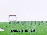 B163 Cat Head 9×11mm Mini Buckle Connector Doll Sewing Doll Craft Supply Doll Clothes Making