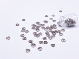 B164 Vertical Style 7mm Heart Tiny Mini Buckles Doll Sewing Doll Craft Supply Doll Clothes Making
