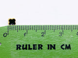 B168 Four Leaf Lucky Clover 4mm Buttons Shank Buttons Micro Mini Buttons Tiny Buttons Doll Buttons Doll Sewing Craft Supplies