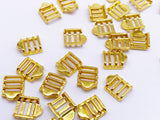 B169 7×9mm Mini Buckles Sewing Craft Belt Purse Coat Doll Clothes Making Sewing Supply