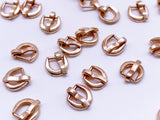 B170 Mini 7×7mm  Metal Pin Buckle Doll Clothes Sewing Craft Supply For 12" Fashion Dolls Like FR PP Blythe BJD