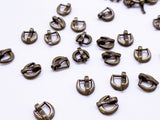 B170 Mini 7×7mm  Metal Pin Buckle Doll Clothes Sewing Craft Supply For 12" Fashion Dolls Like FR PP Blythe BJD