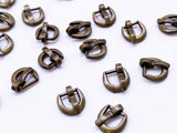B170 Mini 7×7mm  Metal Pin Buckle Doll Clothes Sewing Craft Supply For 12" Fashion Dolls Like FR PP Blythe BJD