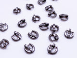 B170 Mini 7×7mm  Metal Pin Buckle Doll Clothes Sewing Craft Supply For 12" Fashion Dolls Like FR PP Blythe BJD
