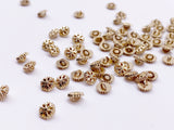 B175 5mm Snowflake Shank Buttons Micro Mini Buttons Tiny Buttons Doll Buttons Doll Sewing Craft Supplies