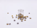 B176 Sew On Rhinestones 4mm 5mm Micro Mini Glass Faux Diamond Buttons Doll Clothes Doll Sewing Craft