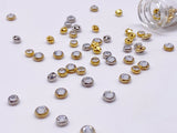 B176 Sew On Rhinestones 4mm 5mm Micro Mini Glass Faux Diamond Buttons Doll Clothes Doll Sewing Craft