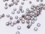 B176 Sew On Rhinestones 4mm 5mm Micro Mini Glass Faux Diamond Buttons Doll Clothes Doll Sewing Craft