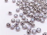 B176 Sew On Rhinestones 4mm 5mm Micro Mini Glass Faux Diamond Buttons Doll Clothes Doll Sewing Craft