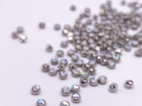 B176 Sew On Rhinestones 4mm 5mm Micro Mini Glass Faux Diamond Buttons Doll Clothes Doll Sewing Craft