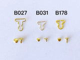 B178 Extra Small 7×8mm  Mini Overall Buckles Doll Clothes Sewing Craft Supply For 1/8 Scale Bjd Dolls OB11