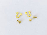 B178 Extra Small 7×8mm  Mini Overall Buckles Doll Clothes Sewing Craft Supply For 1/8 Scale Bjd Dolls OB11