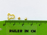 B178 Extra Small 7×8mm  Mini Overall Buckles Doll Clothes Sewing Craft Supply For 1/8 Scale Bjd Dolls OB11