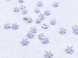 B180 Snowflake 5mm Shank Buttons Micro Mini Buttons Tiny Buttons Doll Buttons Doll Sewing Craft Supplies