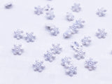 B180 Snowflake 5mm Shank Buttons Micro Mini Buttons Tiny Buttons Doll Buttons Doll Sewing Craft Supplies