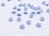B180 Snowflake 5mm Shank Buttons Micro Mini Buttons Tiny Buttons Doll Buttons Doll Sewing Craft Supplies