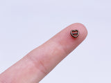 B184 Mini 6mm Heart Tiny Mini Buckles Doll Sewing Doll Craft Supply Doll Clothes Making