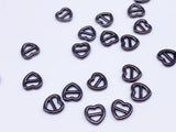 B184 Mini 6mm Heart Tiny Mini Buckles Doll Sewing Doll Craft Supply Doll Clothes Making