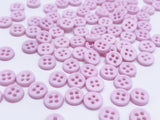 B185 Multi Colors 6mm 4 Hole Buttons Micro Mini Buttons Tiny Buttons Doll Clothes Sewing Craft Supply For 12" Fashion Dolls Like FR PP Blythe BJD