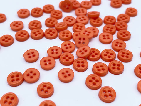 B185 Multi Colors 6mm 4 Hole Buttons Micro Mini Buttons Tiny Buttons D ...