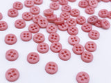 B185 Multi Colors 6mm 4 Hole Buttons Micro Mini Buttons Tiny Buttons Doll Clothes Sewing Craft Supply For 12" Fashion Dolls Like FR PP Blythe BJD