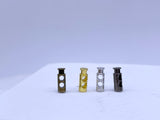 B189B 10×3.5mm Miniature Cord Lock Doll Sewing Craft Belt Purse Coat Doll Clothes Making Sewing Supply