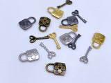 B192 Mini Key Lock Charm Doll Sewing Craft Supplies For 12" Fashion Dolls Like FR PP Blythe BJD