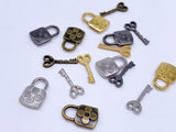 B192 Mini Key Lock Charm Doll Sewing Craft Supplies For 12" Fashion Dolls Like FR PP Blythe BJD