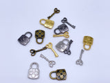 B192 Mini Key Lock Charm Doll Sewing Craft Supplies For 12" Fashion Dolls Like FR PP Blythe BJD