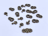 B193 Decorative Flower Pattern 7×15mm  Hook Buckle  Mini Buckles Sewing Craft Doll Clothes Making Sewing Supply