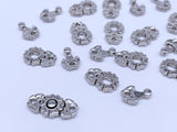 B193 Decorative Flower Pattern 7×15mm  Hook Buckle  Mini Buckles Sewing Craft Doll Clothes Making Sewing Supply