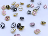 B194 Cute 8mm Paws Shank Buttons Micro Mini Buttons Tiny Buttons Doll Buttons Doll Sewing Craft Supplies