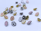 B194 Cute 8mm Paws Shank Buttons Micro Mini Buttons Tiny Buttons Doll Buttons Doll Sewing Craft Supplies