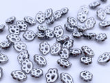 B194 Cute 8mm Paws Shank Buttons Micro Mini Buttons Tiny Buttons Doll Buttons Doll Sewing Craft Supplies