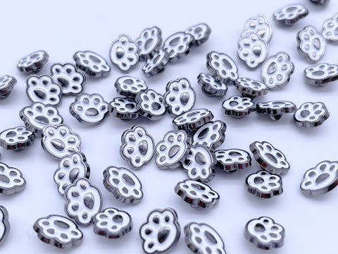 B194 Cute 8mm Paws Shank Buttons Micro Mini Buttons Tiny Buttons Doll  Buttons Doll Sewing Craft Supplies